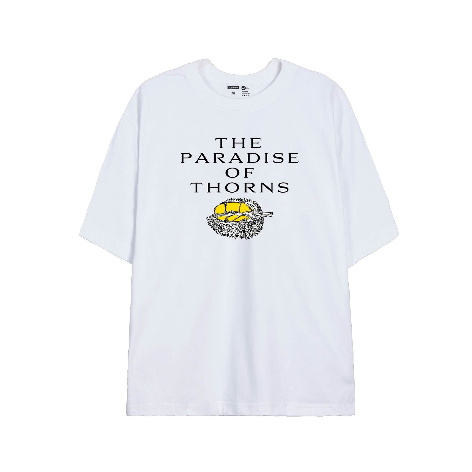 Oversize Yuedpao X Durian of Thorns White - YUEDPAO