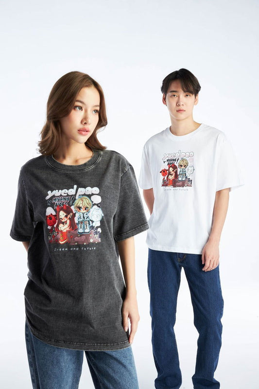 Oversize Yuedpao x JINJINxMSNS Best friend forever - YUEDPAO