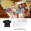 Oversized Kids Striped_Racingred - YUEDPAO