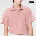 Polo Waffle_Scarlet Pink - YUEDPAO