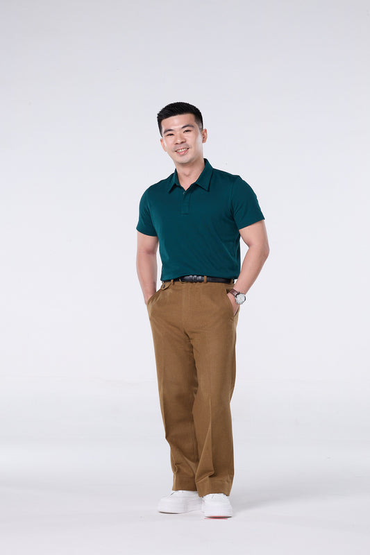 TAILOR  COOL POLO สี Dark Jungle