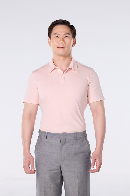 TAILOR COOL POLO สี Salmon