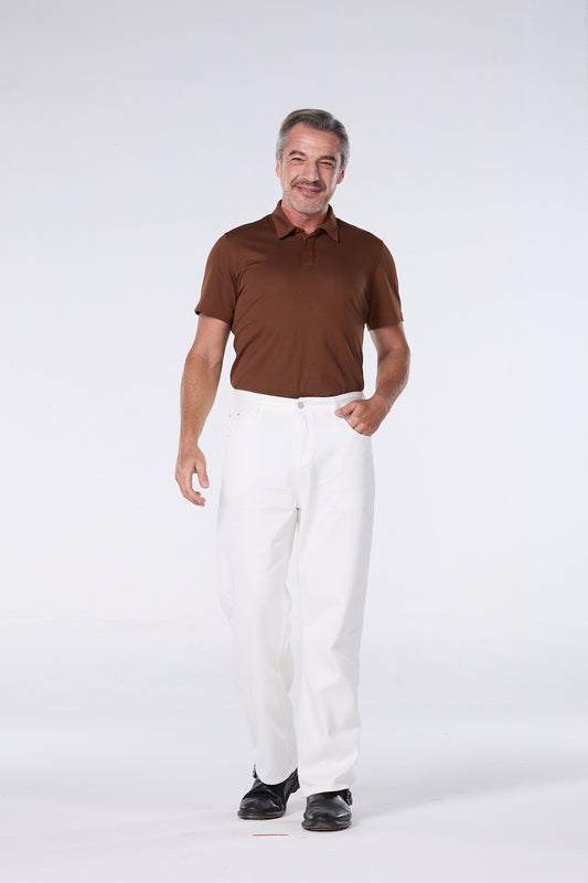 TAILOR COOL POLO สี Walnut