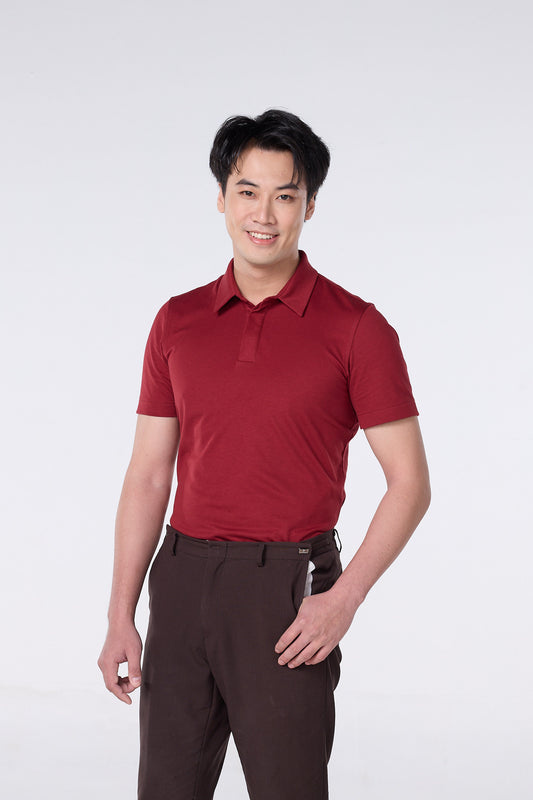 TAILOR COOL POLO สี Berry