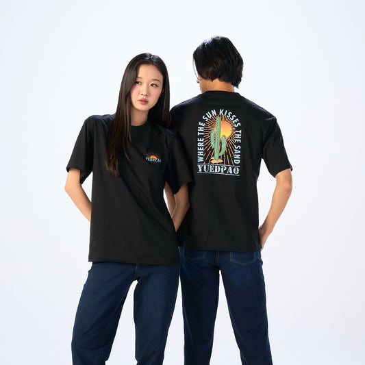 Oversize T-Shirt – Desert Sunset Serenity