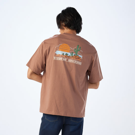 Oversize T-Shirt – Desert Sunset Serenity
