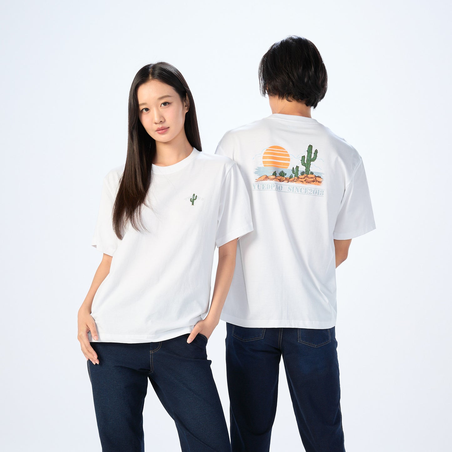Oversize T-Shirt – Desert Sunset Serenity
