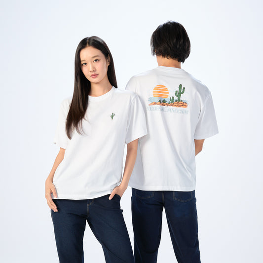 Oversize T-Shirt – Desert Sunset Serenity