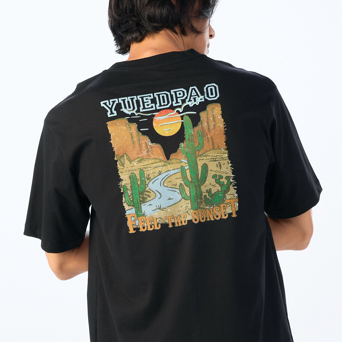 Oversize T-Shirt – Summer Feel the Sunset