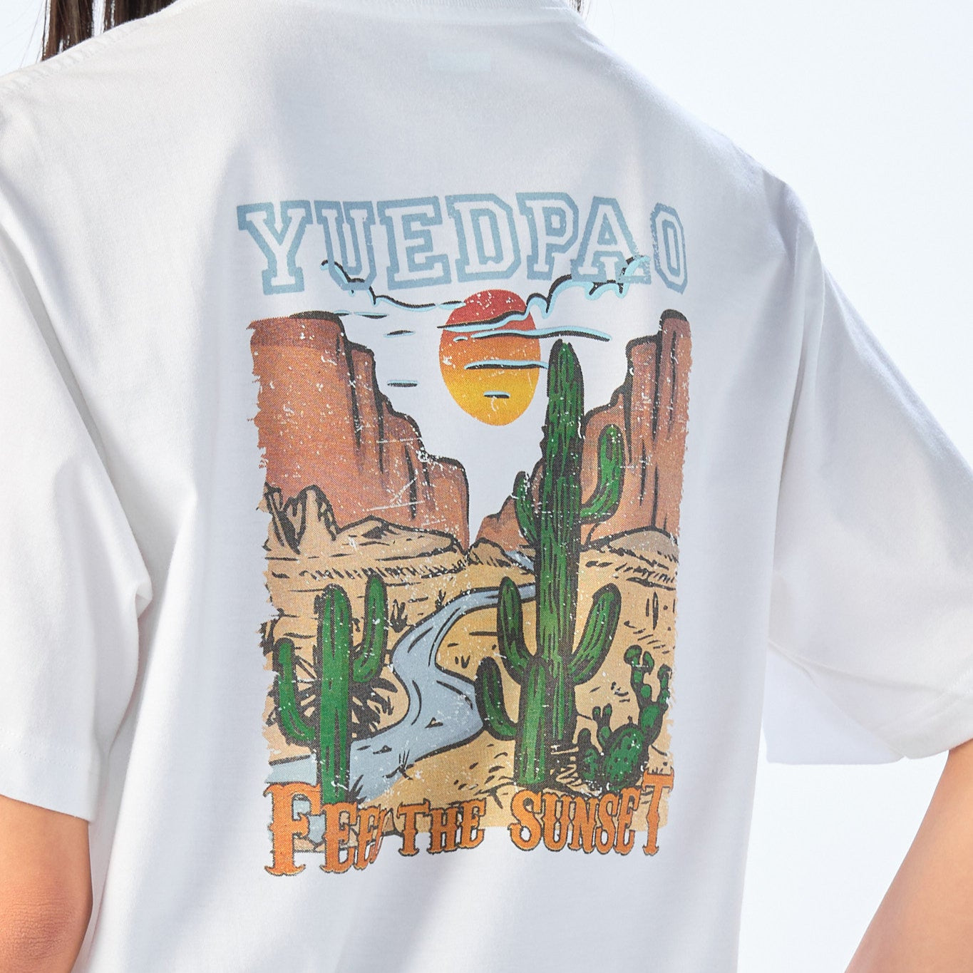Oversize T-Shirt – Summer Feel the Sunset