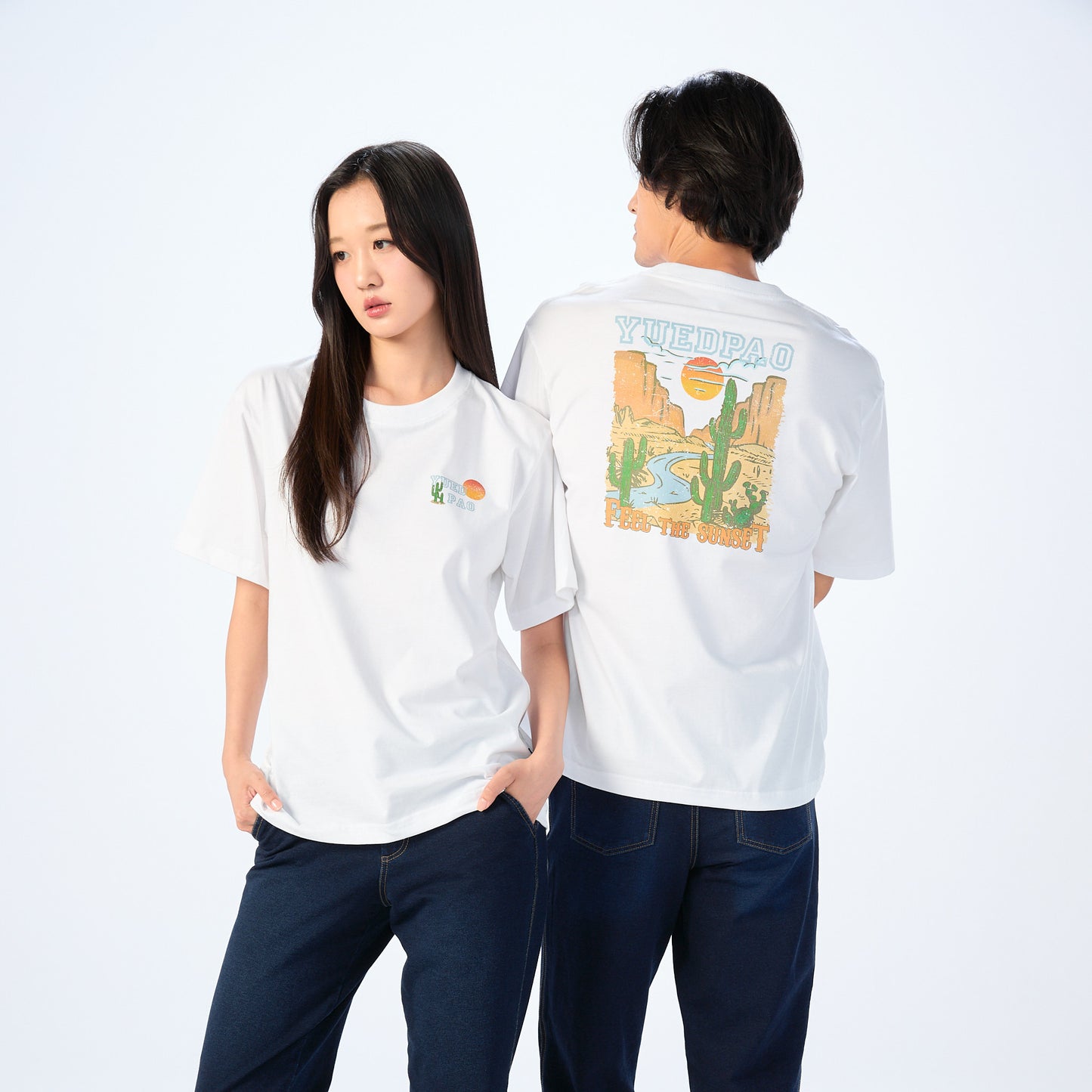 Oversize T-Shirt – Summer Feel the Sunset