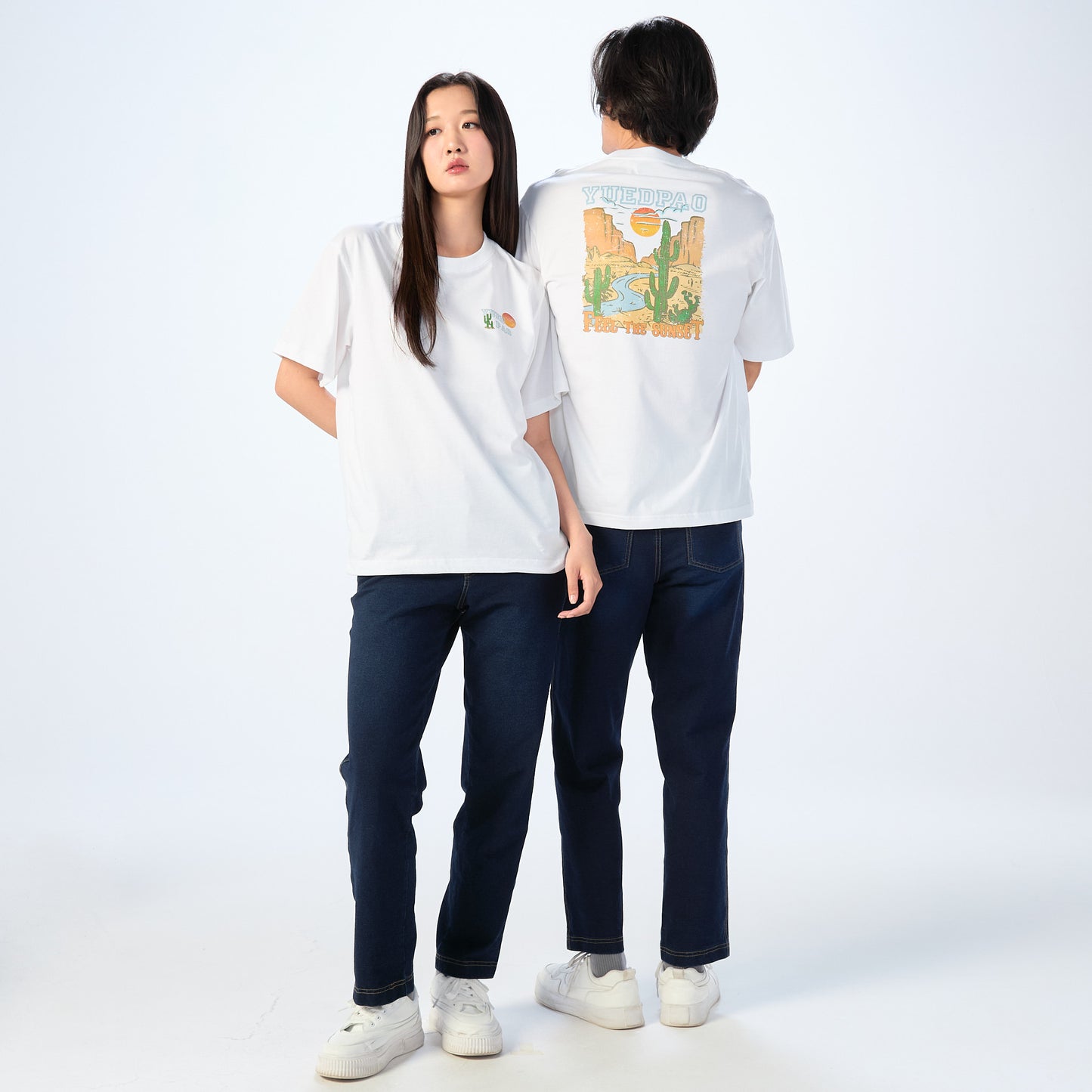 Oversize T-Shirt – Summer Feel the Sunset