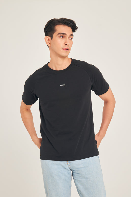 Super Tee Unisex Round Neck_Black