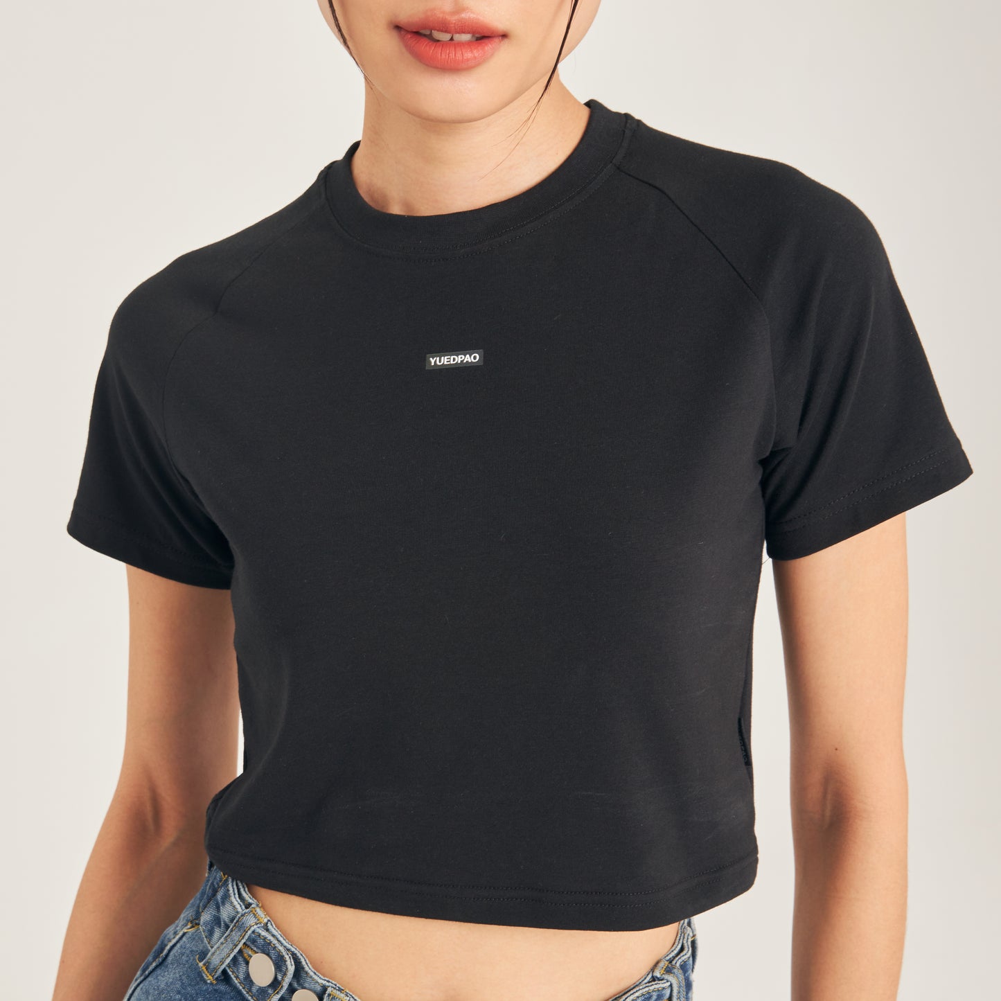 Super Tee Crop_Black