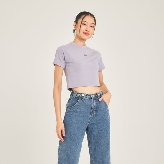 Super Tee Crop_Lavender Frost