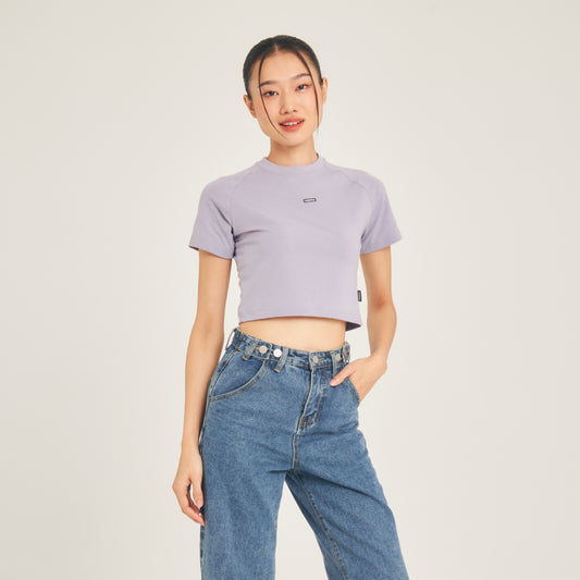 Super Tee Crop_Lavender Frost