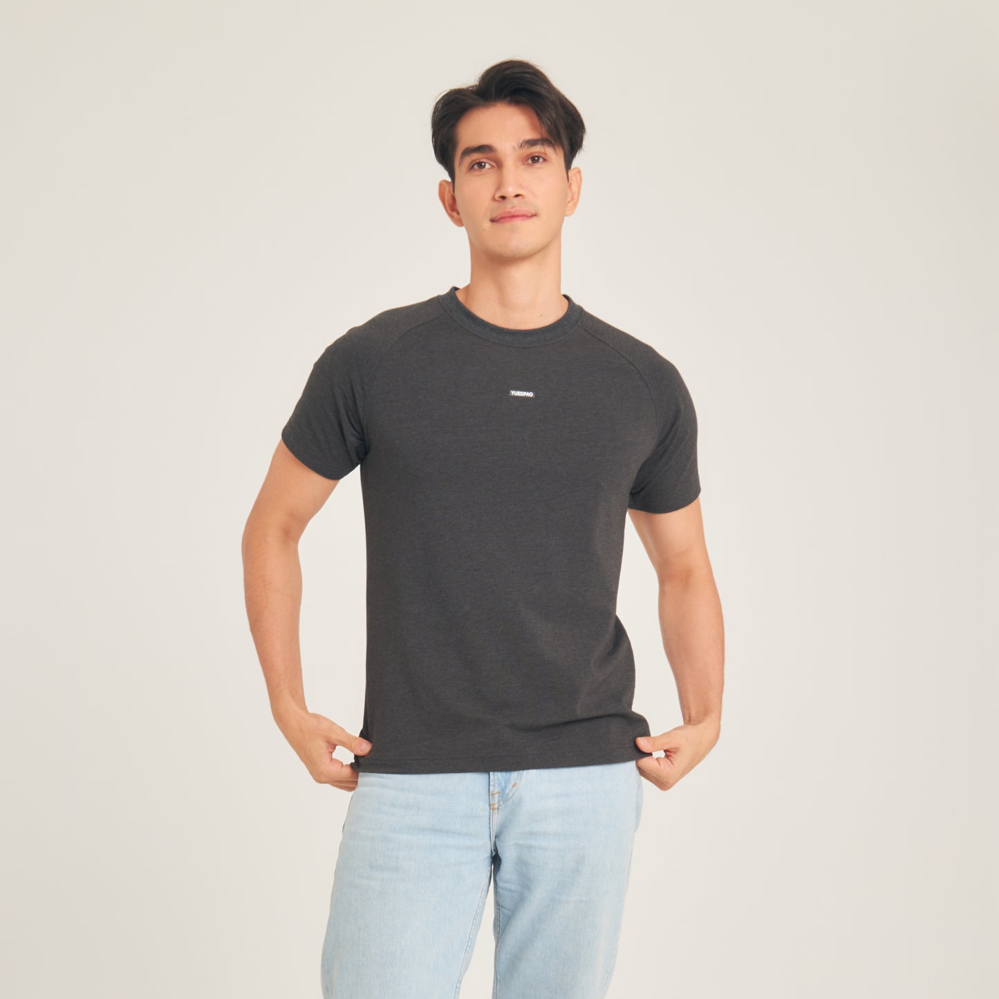 Super Tee Unisex Round Neck_Dark Stone