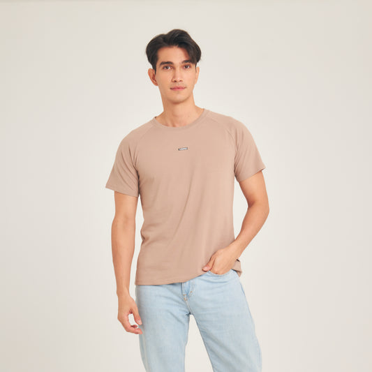 Super Tee Unisex Round Neck_Tan