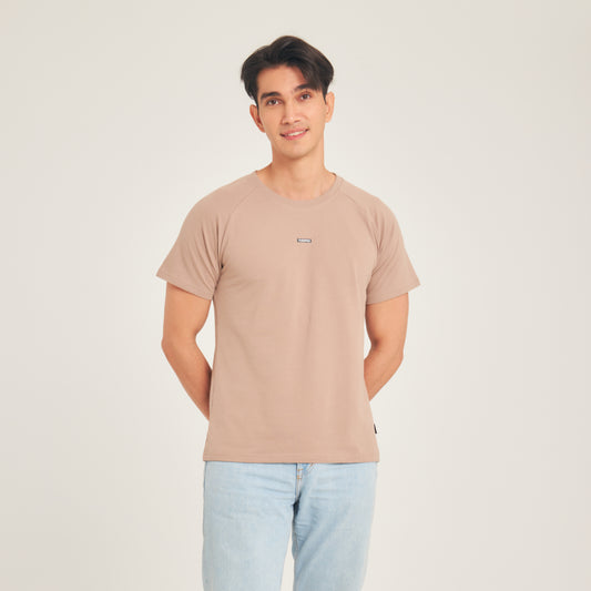 Super Tee Unisex Round Neck_Tan