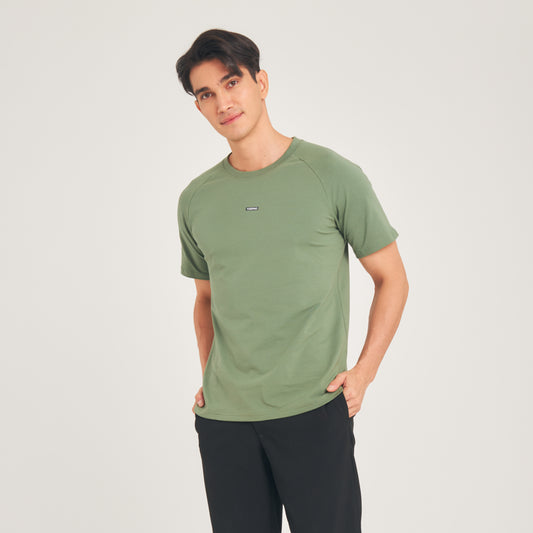 Super Tee Unisex Round Neck_Garden Green