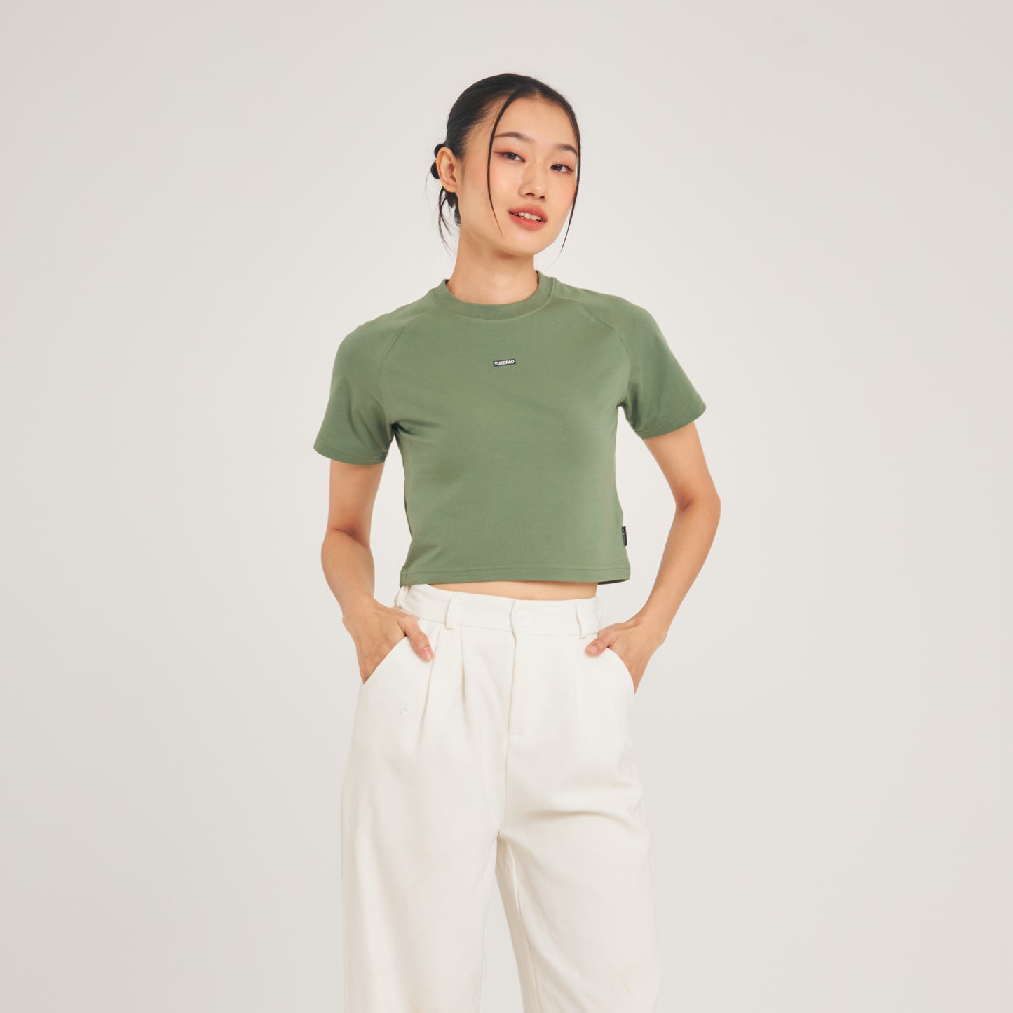 Super Tee Crop_Garden Green