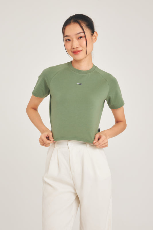 Super Tee Crop_Garden Green