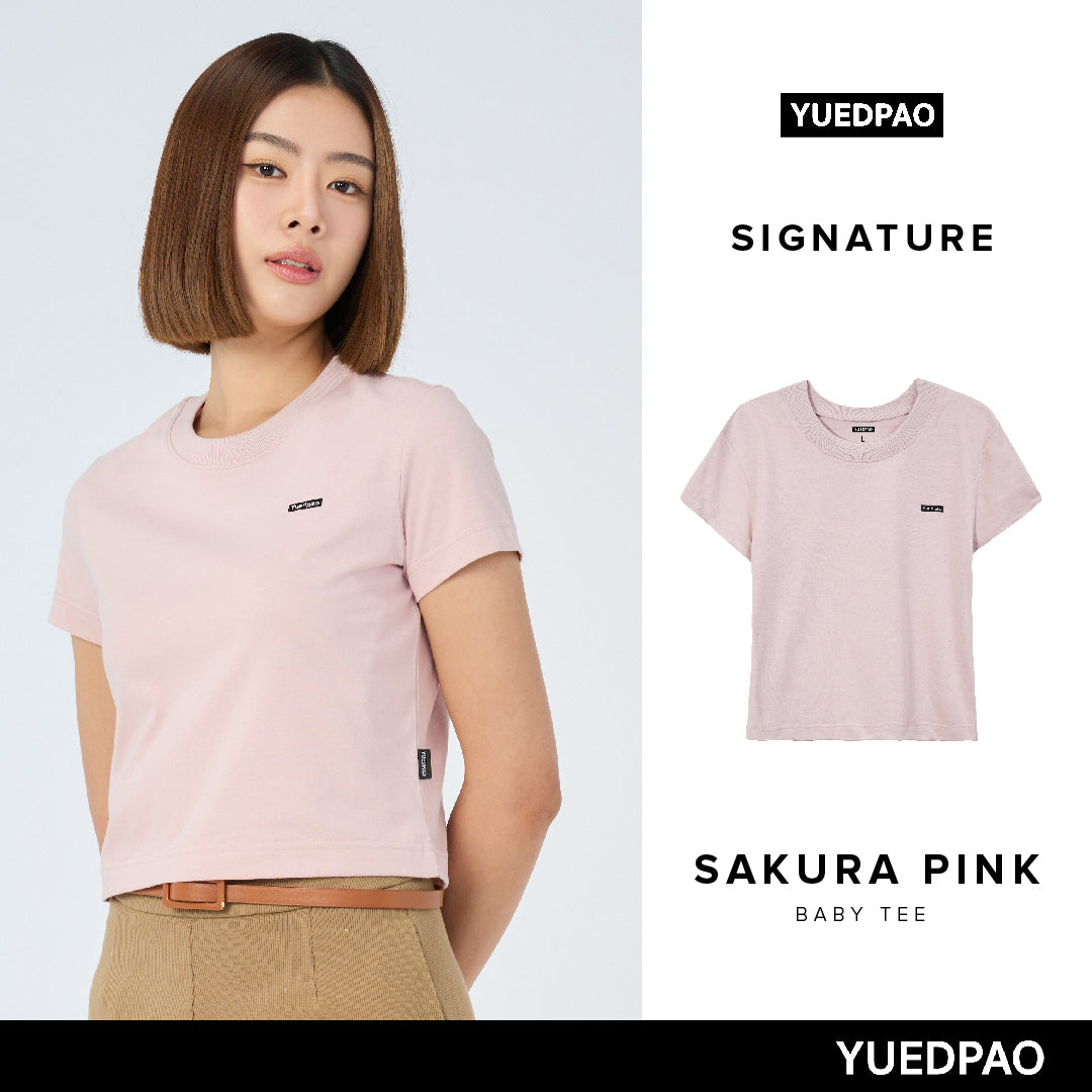 Signature Baby Tee_Sakura Pink