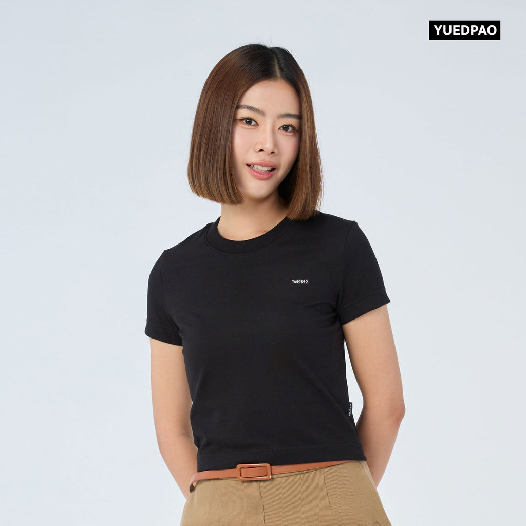 Signature Baby Tee_Black - YUEDPAO