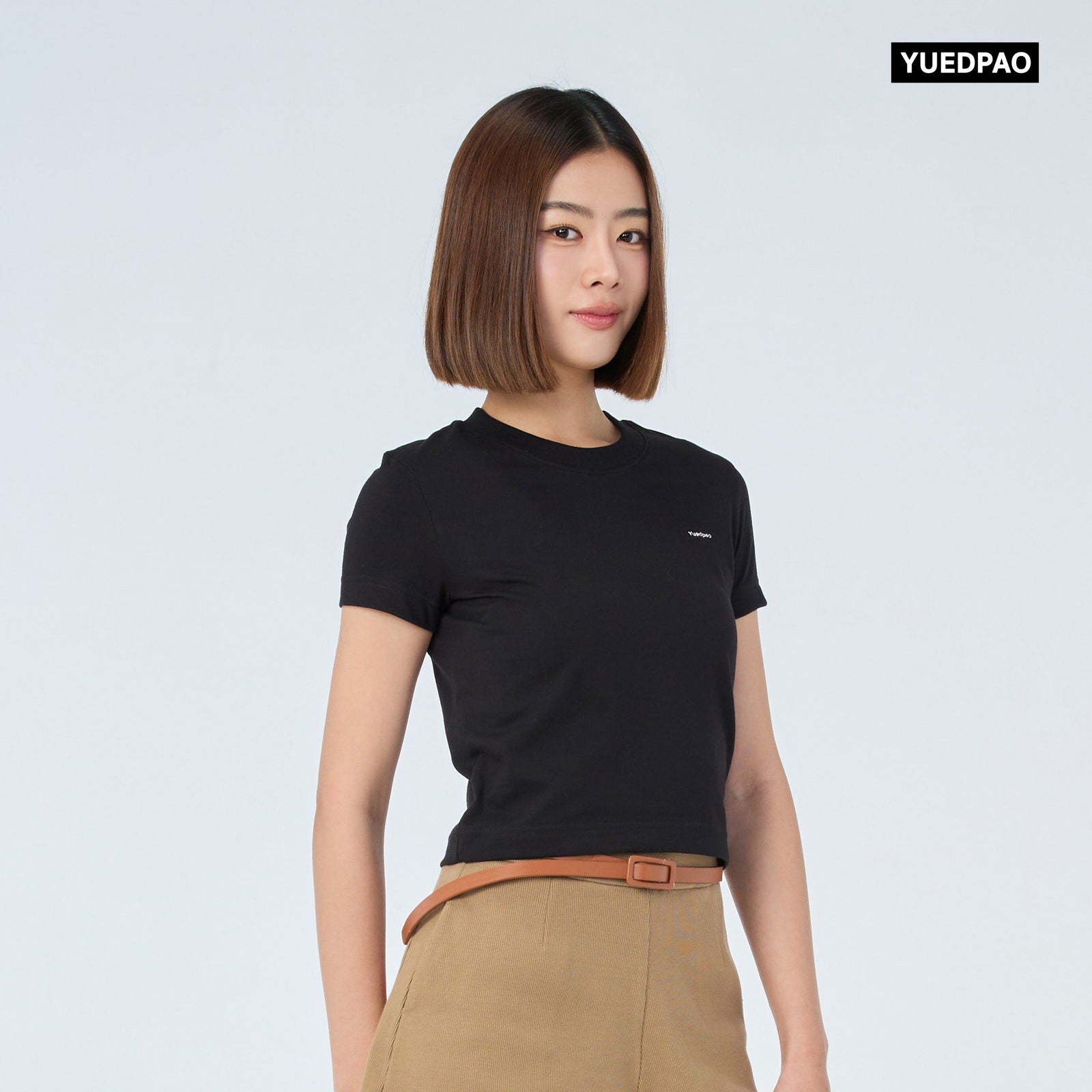 Signature Baby Tee_Black - YUEDPAO