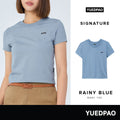 Signature Baby Tee_Rainy Blue - YUEDPAO