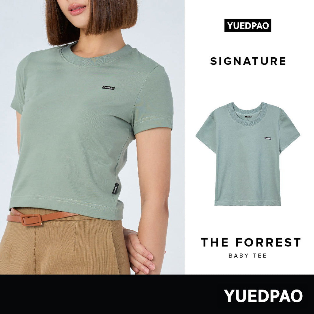 Signature Baby Tee_The Forest - YUEDPAO