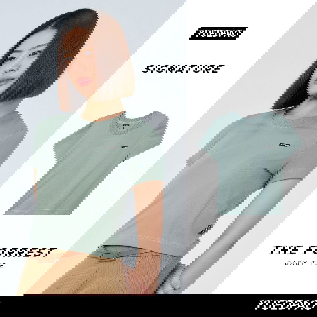 Signature Baby Tee_The Forest - YUEDPAO