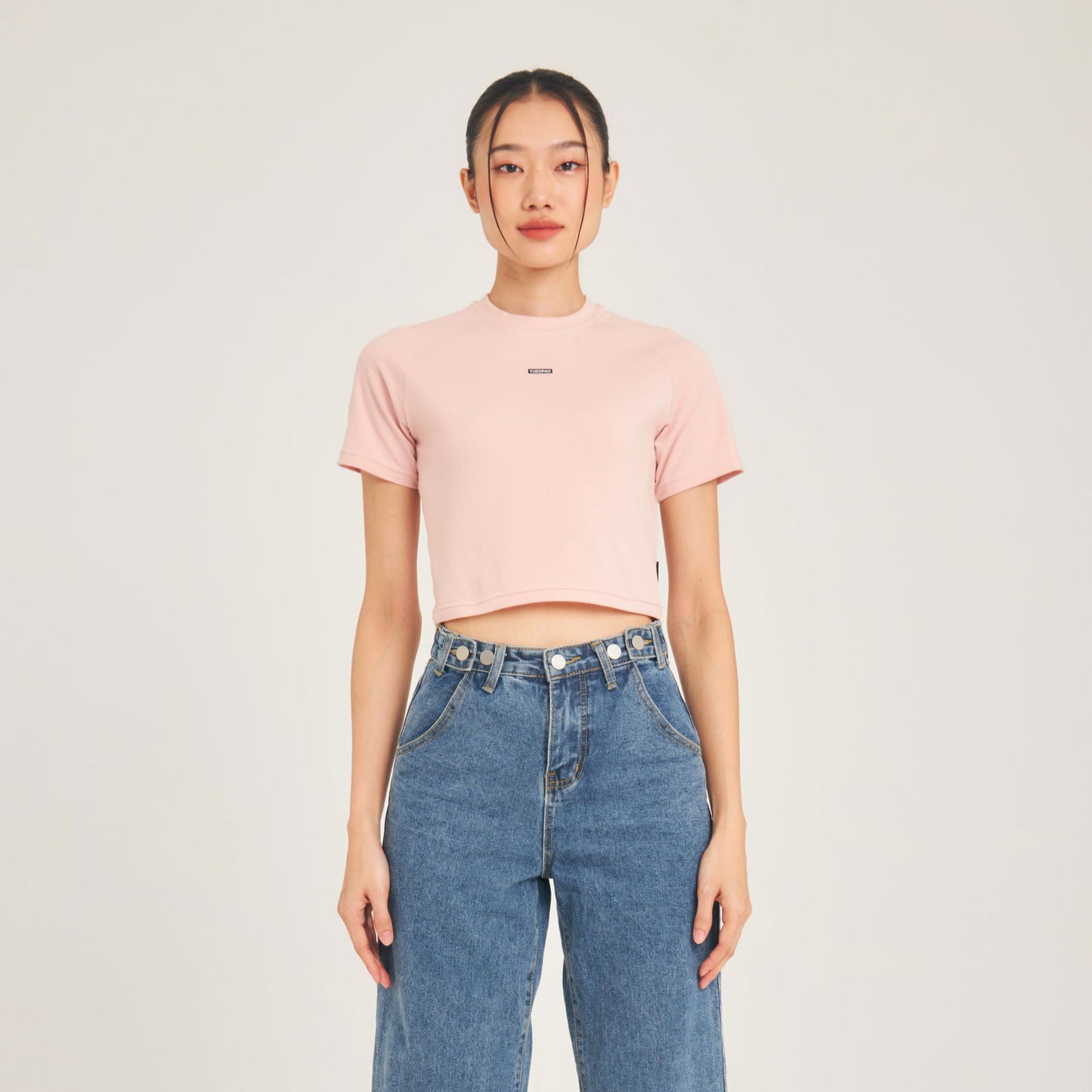 Super Tee Crop_Rose Hip - YUEDPAO