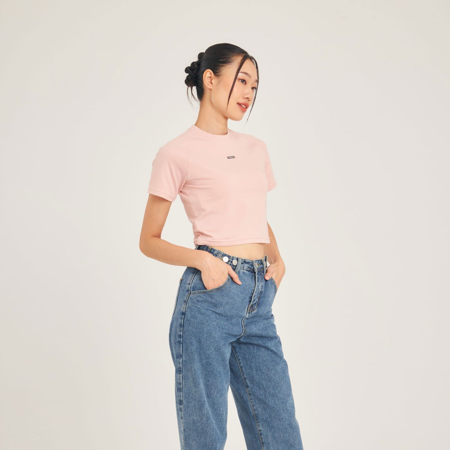 Super Tee Crop_Rose Hip - YUEDPAO