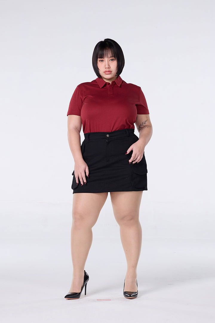 TAILOR COOL POLO สี Berry - YUEDPAO