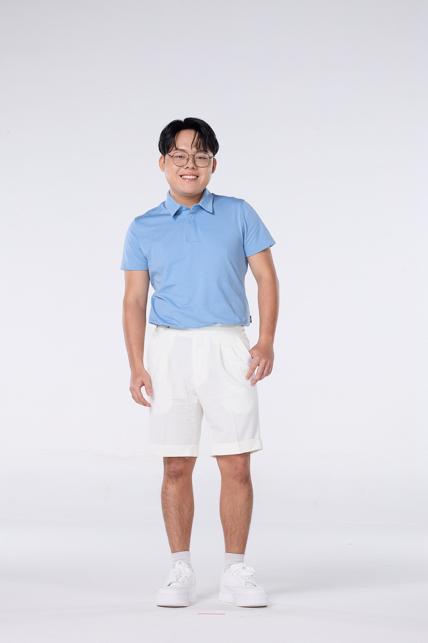 TAILOR  COOL POLO สี Classic Blue - YUEDPAO