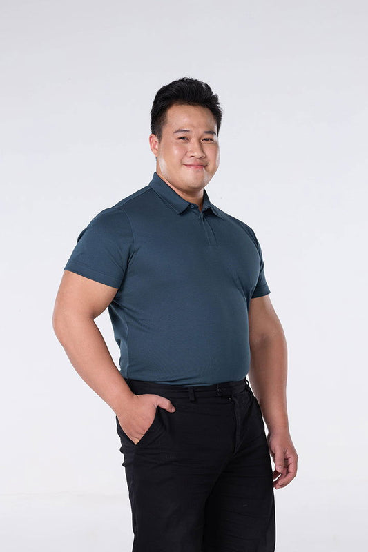 TAILOR COOL POLO สี Deep Forest - YUEDPAO