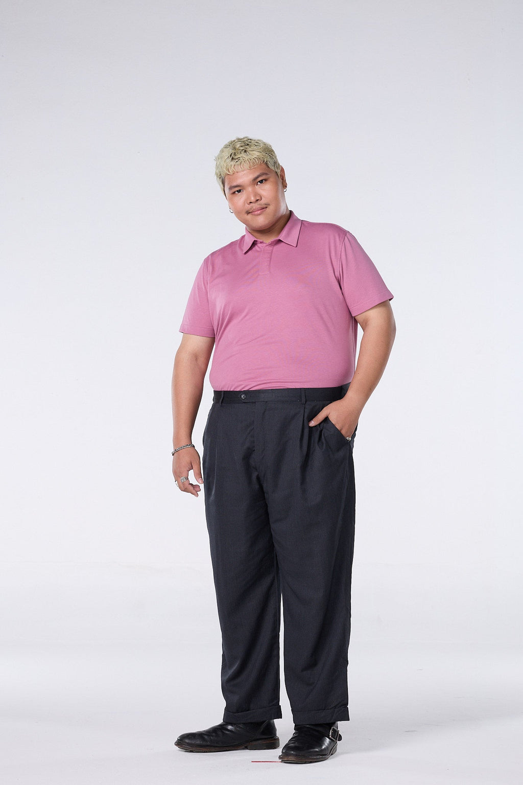 TAILOR COOL POLO สี Dusky rose - YUEDPAO