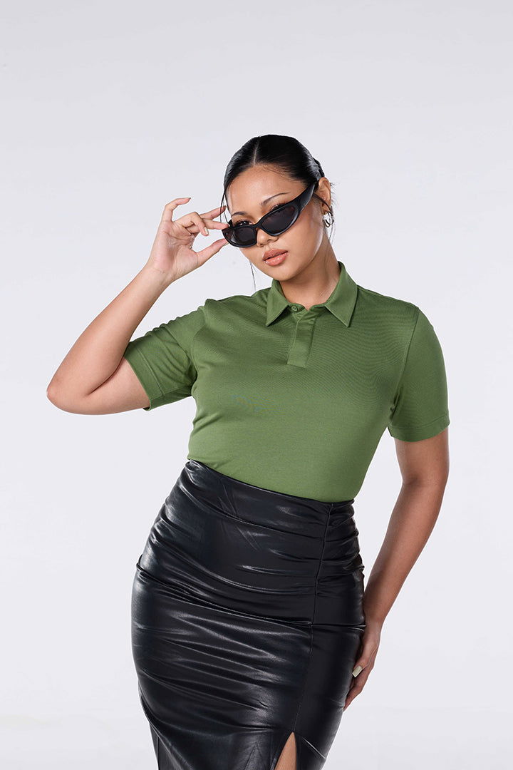 TAILOR COOL POLO สี Fern Green - YUEDPAO