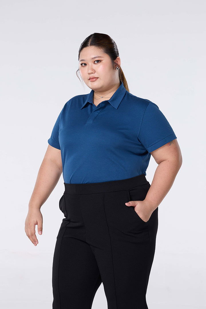 TAILOR COOL POLO สี Navy Peony - YUEDPAO