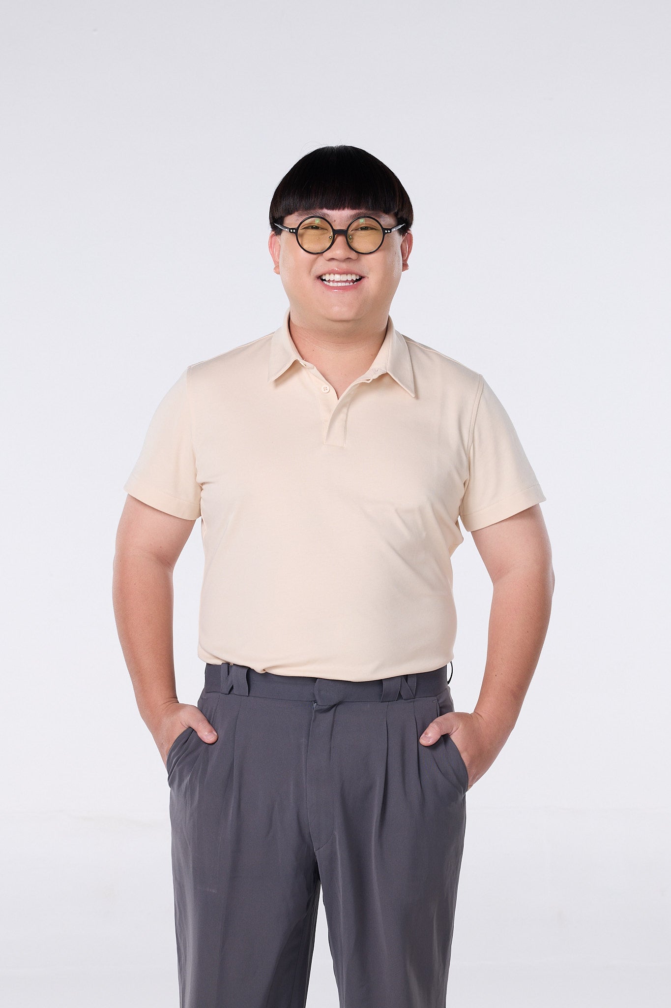 TAILOR COOL POLO สี Vanilla - YUEDPAO