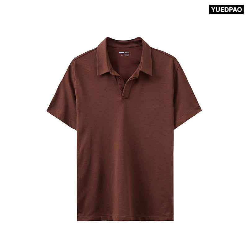TAILOR COOL POLO สี Walnut - YUEDPAO