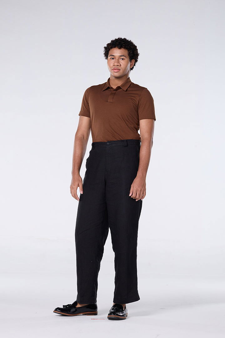TAILOR COOL POLO สี Walnut - YUEDPAO