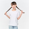 เสื้อยืดโอเวอร์ไซส์ Timeless สำหรับเด็ก_สี White