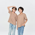 เสื้อยืดโอเวอร์ไซส์ Timeless สำหรับเด็ก_สี Soft Sand