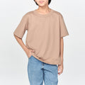 เสื้อยืดโอเวอร์ไซส์ Timeless สำหรับเด็ก_สี Soft Sand
