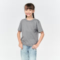 เสื้อยืดโอเวอร์ไซส์ Timeless สำหรับเด็ก_สี Shadow Grey
