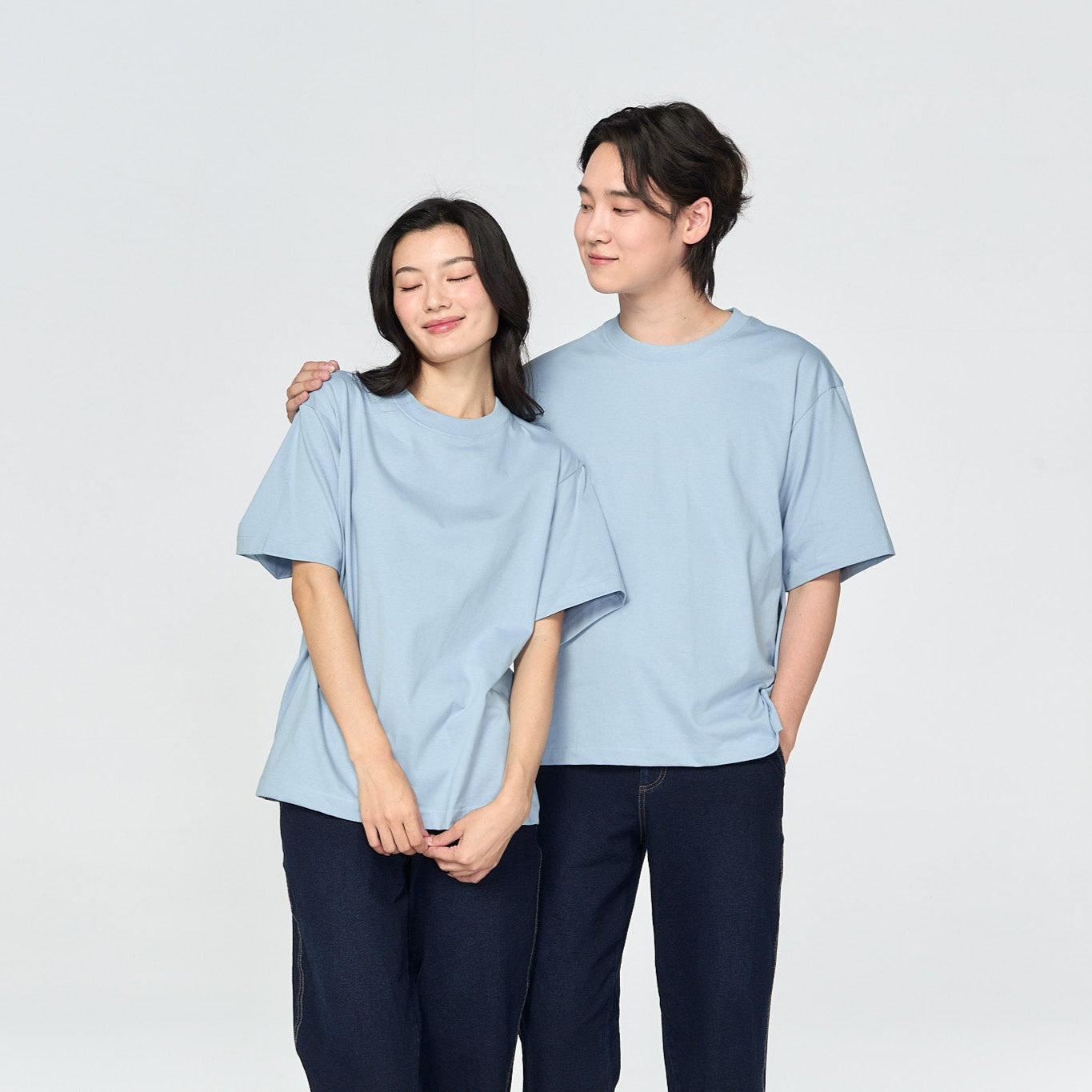 Oversized timeless_Sky Blue