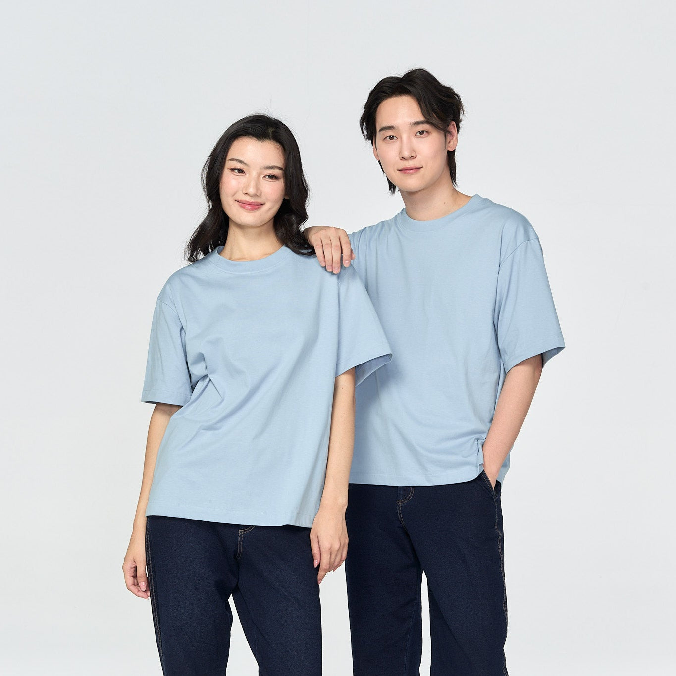 Oversized timeless_Sky Blue