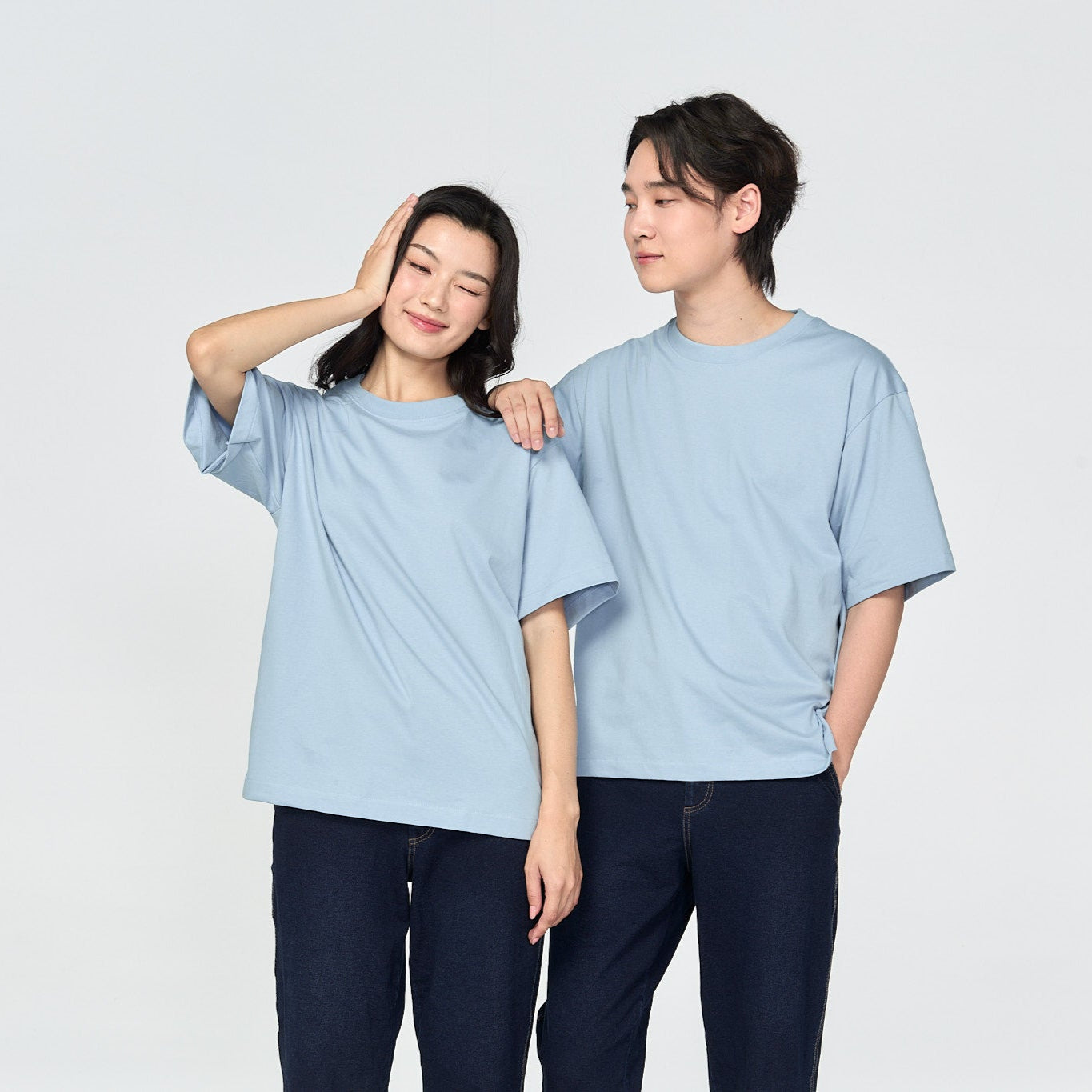 Oversized timeless_Sky Blue
